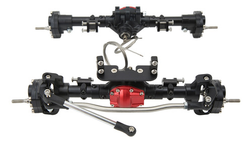 Kit De Eje Rc, Eje Delantero Y Trasero, Bloqueo Cnc, Eje Por