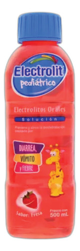 Electrolit Pediatrico Sabor Fresa 500 Ml Pack 2
