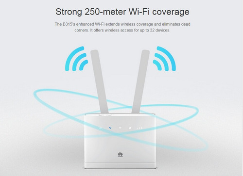 Router 4g Marca Huawei B315 Claro/movistar/cnt/tuenti
