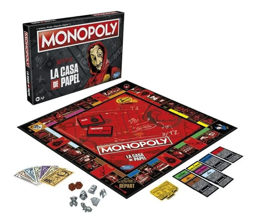 Monopoly La Casa De Papel - Juego Mesa - Original Español