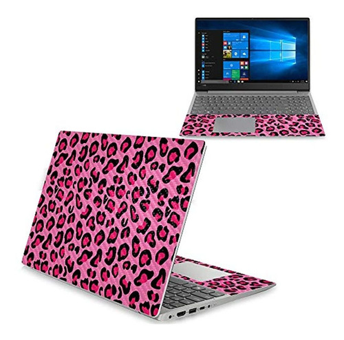 Mightyskins Skin De Fibra De Carbono Para Lenovo Ideapad 330 Color Pink Leopard