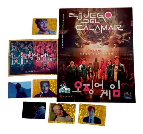 Album El Juego Del Calamar + Todas Las Estampas A Pegar 2021