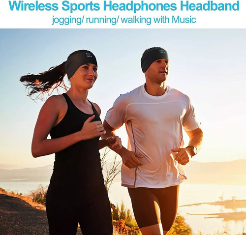 A Diadema Deportiva For Dormir Con Audífonos Bluetooth, Fin