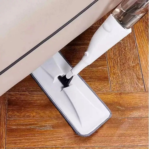 Mop Spray Com Dispenser Para Água Produtos De Limpeza Azul