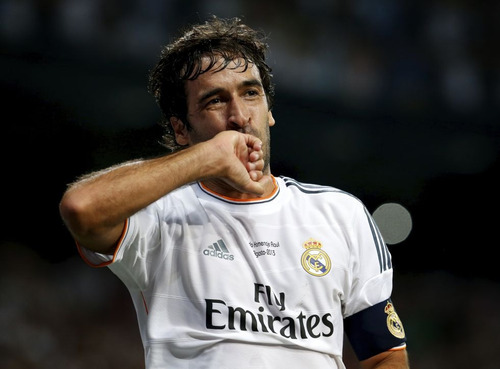 Imagen 9 de 9 de Camiseta Real Madrid Partido Homenaje Raúl González 2013 Xxl