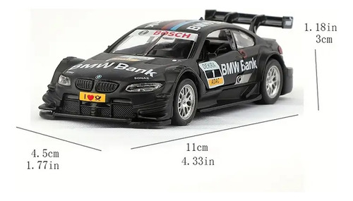 Automovil Bmw M3 Dtm A Escala 1:42