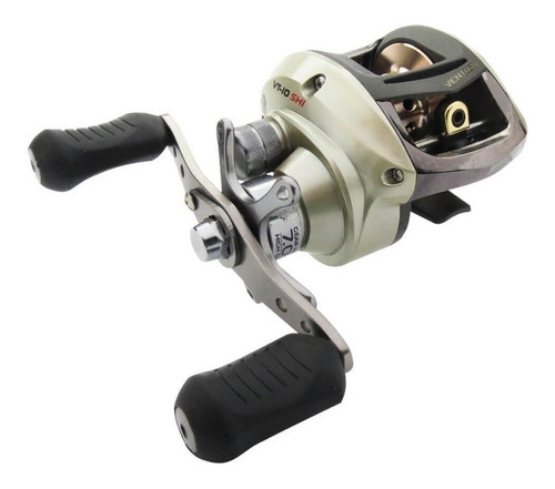 Reel rotativo Marine Sports Ventura VT10 izquierdo color dorado