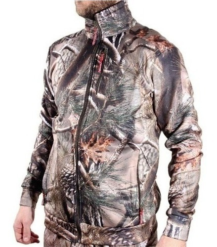 Campera Media Estación Braman Camuflado Realtree Caza Pesca 