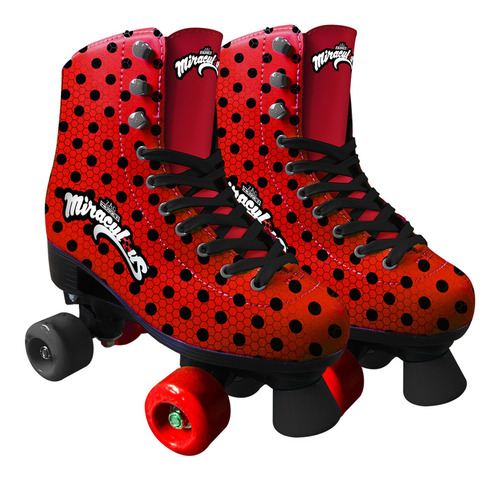 Patines Botin 4 Ruedas (talla 38) Miraculous
