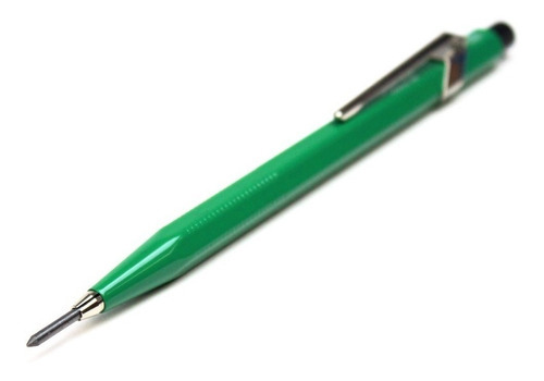 Lapiseira Caran D´ache Verde Com Apontador Preto 2mm
