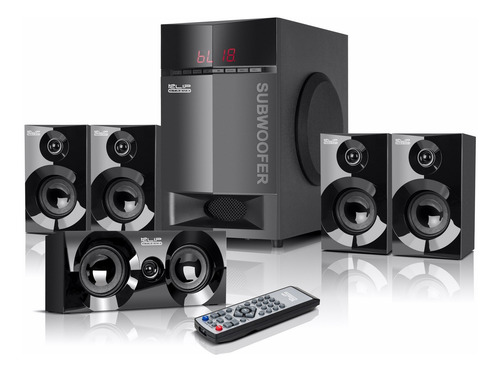 Klip Xtreme Kws-751 Mirage Parlantes 5.1 Bluetooth Usb/sd