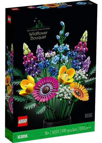 Lego Botanical Collection Ramo De Flores Silvestres 10313