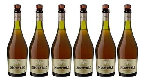 Vino Espumante Indomable Pinot Chardonnay - Cajax6 Botellas!