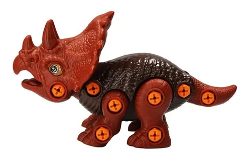 Dinosaurio De Juguete Armables Didácticos Triceratops