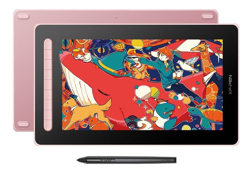 Tableta Grafica Xp-pen Artist 16 2da Generación Color Rosa