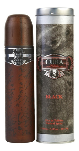 Cuba Paris Cuba Black Edt 100 Ml Spray Hombre