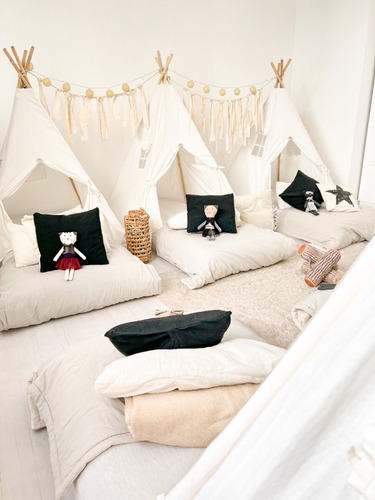 Alquiler Carpas Pijamadas Spa Animación Talleres Glamping