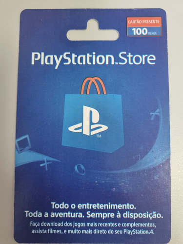 Gift Card Ps4 Ou Ps3