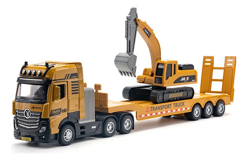 Excavator Transport Vehicle Miniautos Con Luces Y Sonido