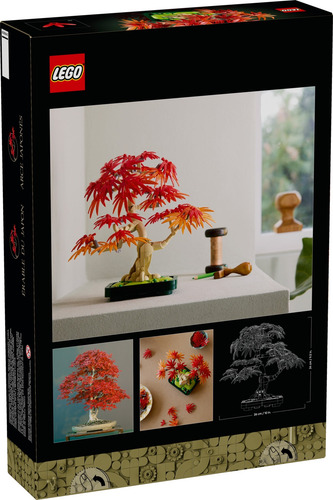 Lego Flores 10348 Bonsái De Arce Rojo Japonés