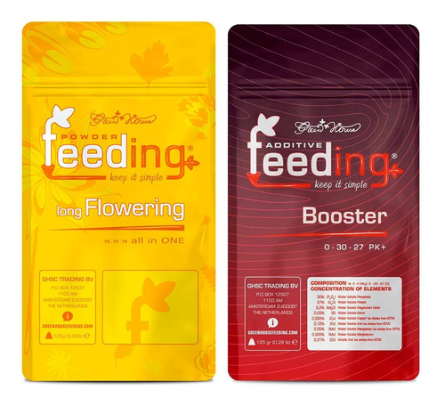 Fertilizante Powder Feeding Long 125grs Pk Booster 125gr