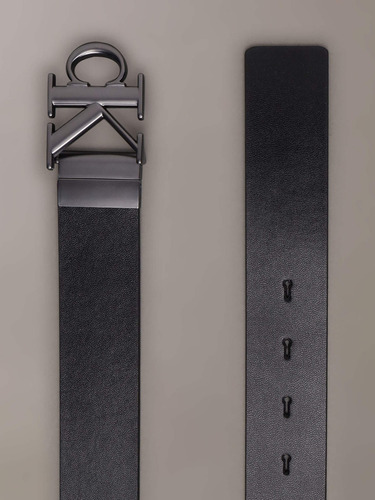 Cinturón Negro De Hombre Calvin Klein Reversible Talla 100 cm