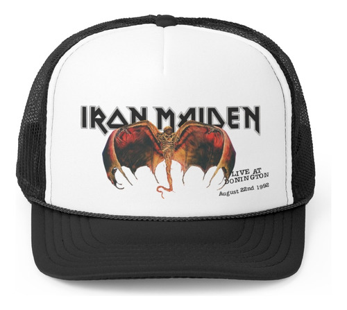 Rnm-461 Gorro Jockey - Iron Maiden Live At Donington 92