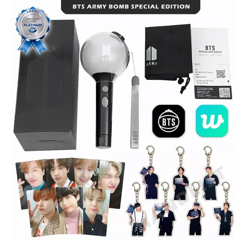 Bts Army Bomb V4 Light Stick, Aplicación Oficial Y Original,