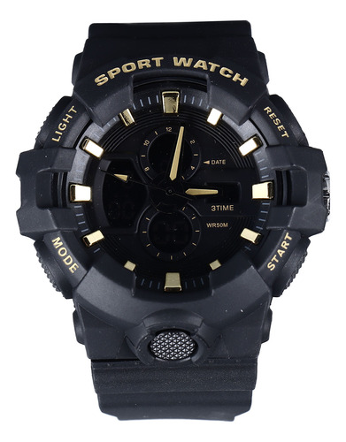 Reloj Digital Impermeable Para Hombre, Analógico, Deportivo,