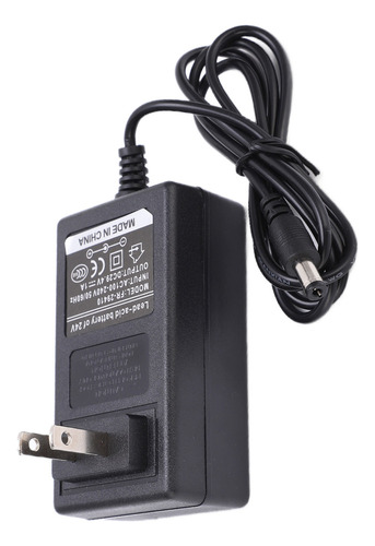 B Cargador De Batería De Litio 29.4v 1a Adaptadores De
