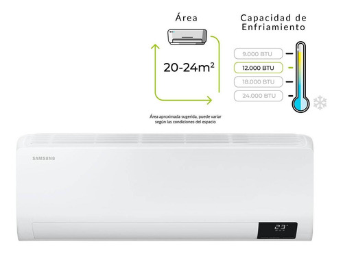 Mini Split 12.000 Btu Advance No-windfree 220v