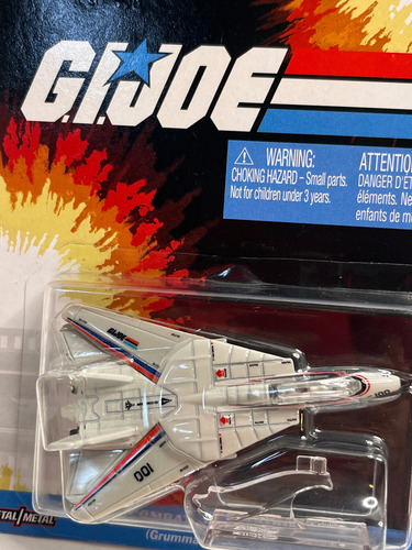 Hot Wheels G.i. Joe F-14 Tomcat Gris 1:64 2024 Gris