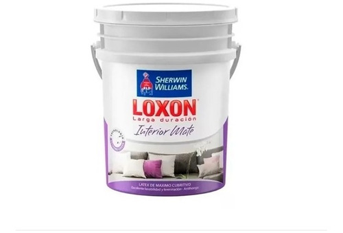 Latex Loxon Larga Duracion Interior Pared Hogar Deco 1 Lts