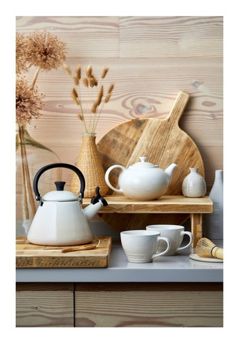 Chaleira Kone Com Apito 1,6l Oficial Le Creuset - Creme