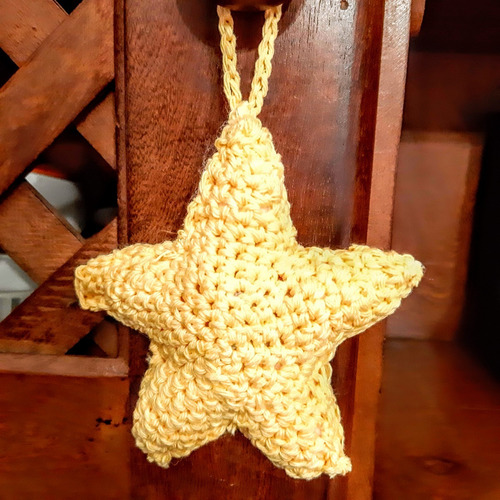 Imagen 5 de 5 de Estrellas Crochet Bautismos Comuniones Baby Shower