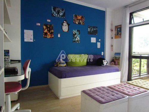 Apartamento À Venda, 4 Quartos, 2 Suítes, 4 Vagas, Leblon - Rio De Janeiro/rj - 19067