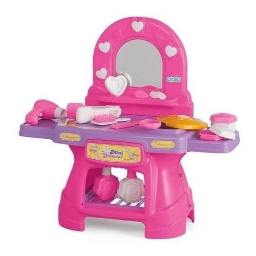 Brinquedo Tateti Mini Glamour Penteadeira Infantil 330