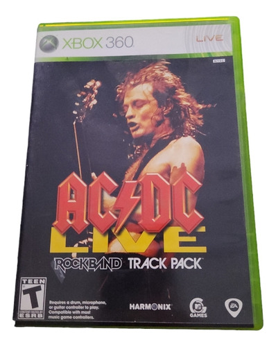 Ac/dc Live: Rock Band Track Pack  Xbox 360 Fisico (Reacondicionado)