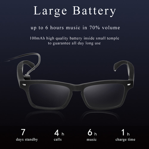 Gafas Audio Inteligentes. Gafas Inteligentes For Música