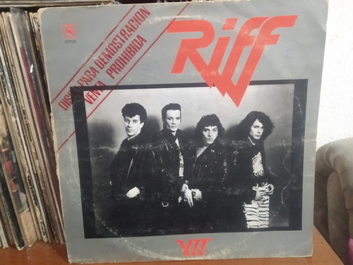 Riff - Riff Vii - Vinilo Promo Época Lp