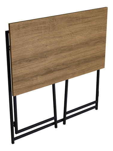 Escrivaninha Mesa Portátil 80cm Industrial Aço Notebook