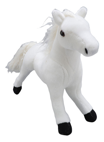 Brinquedo Simulado De Pelúcia De Cavalo Macio E Confortável