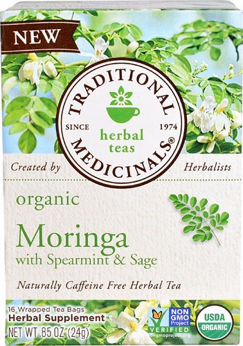 Moringa Orgánica - 16 Bolsitas De Te