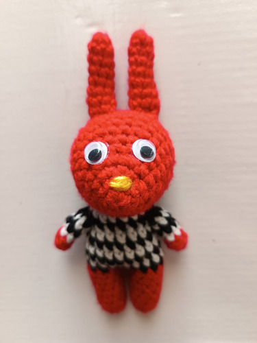 Amigurumi De Juan Carlos Bodoque De 10 Cms Aproximadamente 