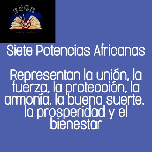 Imagen 2 de 7 de Pulsera Siete Potencias Africanas En Cristales