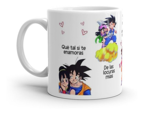 Taza Goku Y Milk - Las Locuras Mías De Silvestre Dangond