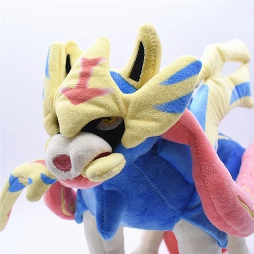 L Z Muñeco De Peluche Zacian, Juguete, Regalo De Cumpleaños,