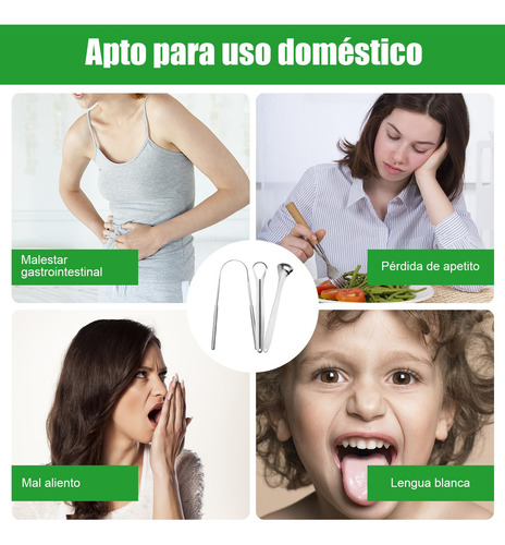 Espátula De Lengua Limpia La Boca Con Caja 3pcs