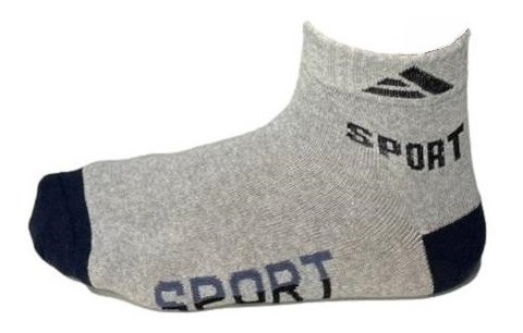 Imagem 4 de 5 de Kit 12 Pares Meia Masculino Cano Curto Soquete Algodão/ P/a