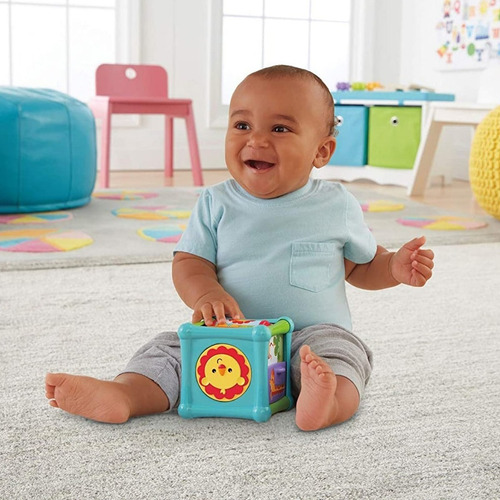 Imagem 8 de 10 de Cubo De Atividades Animais Divertidos - Fisher-price - Bfh80